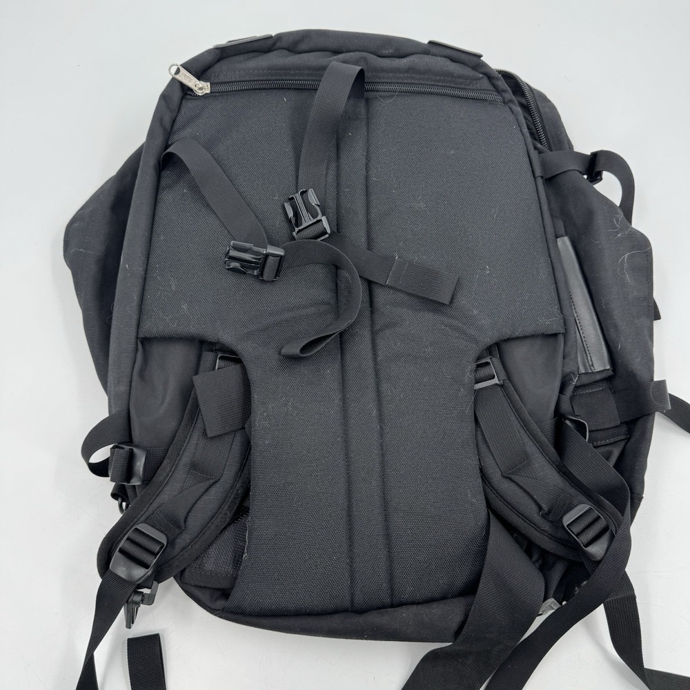 REI Black Nylon Backpack Carry On Bag Satchel Travel - Picture 6 of 13